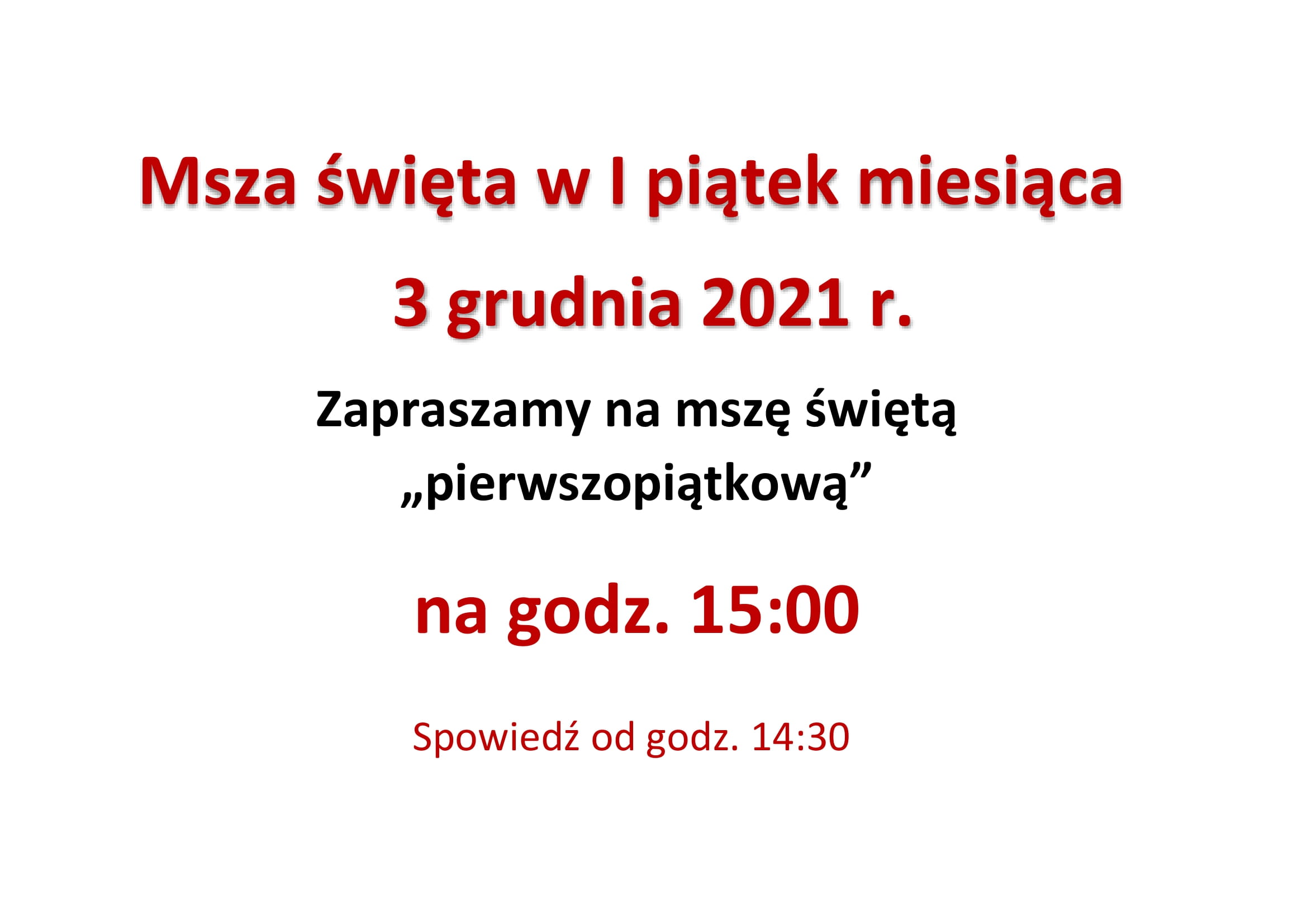 I piątek miesiąca listopada - zdjęcie 1